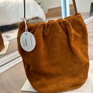Brand New STAUD Valentina Bucket Bag